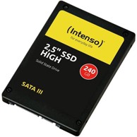 INTENSO SSD disk 240GB High, SATA3, 2.5", maks do 520/480 MB/s